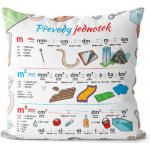 Impar Polštář Převody jednotek 40x40 – Hledejceny.cz