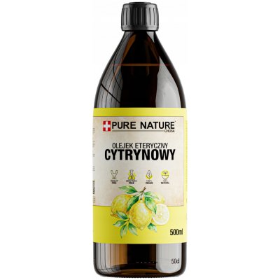 Pure Chemical esenciální olej CITRON ENERGIZUJÍCÍ bez přísad 500 ml – Hledejceny.cz