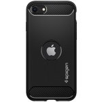 Pouzdro Spigen Rugged Armor iPhone SE 2020/SE 2022 ACS00944 černé – Zboží Mobilmania