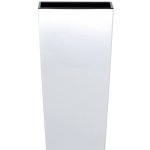 Prosperplast Květináč s vkladem URBI SQUARE MATT bílý 24 cm – Zboží Dáma