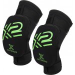 OXDOG X2 KNEEGUARD Black/green – Zboží Mobilmania