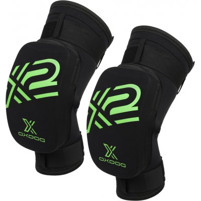 OXDOG X2 KNEEGUARD Black/green – Zboží Mobilmania