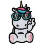 Nažehlovačka Jednorožec s brýlemi 2,9 x 4,8 cm Monoquick – Zbozi.Blesk.cz