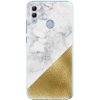 Pouzdro iSaprio - Gold and WH Marble - Honor 10 Lite