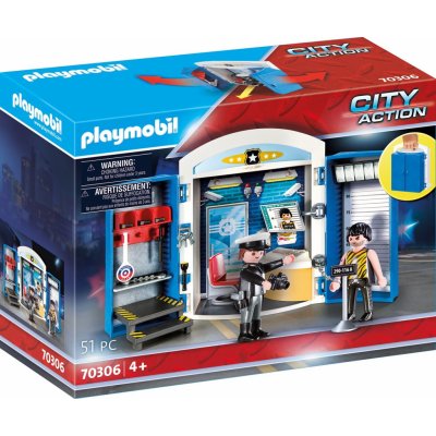 Playmobil 70306 Přenosný kufřík na policejní stanici – Zboží Mobilmania