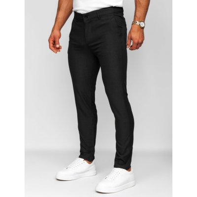 Bolf pánské textilní chino kalhoty 0031 Černé – Zboží Dáma