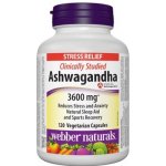 Webber Naturals Ashwagandha 3600 mg 120 kapslí – Hledejceny.cz