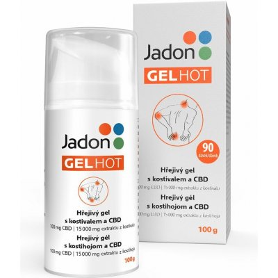 Jadon hřejivý gel s kostivalem a CBD 100 g – Hledejceny.cz