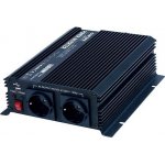 Carspa CAR1KU-24 24V/230V+USB 1000W, modifikovaná sinus – Sleviste.cz