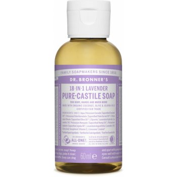 Dr. Bronner´s All- one tekuté universální mýdlo Lavender 59 ml