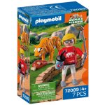 PLAYMOBIL 72089 Zoo: Tygr a návštěvník – Hledejceny.cz
