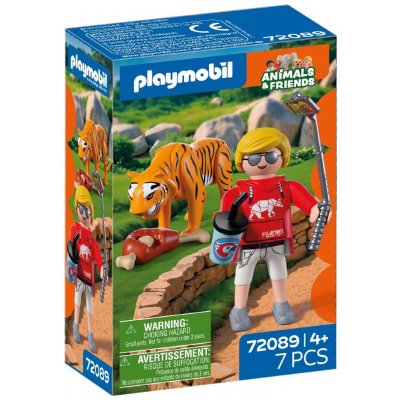 PLAYMOBIL 72089 Zoo: Tygr a návštěvník – Hledejceny.cz