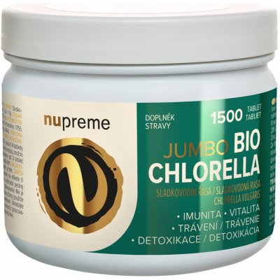 Nupreme BIO Chlorella Jumbo 1500 tablet – Hledejceny.cz