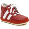 Dětské kotníkové boty Pegres 1090 dětské capáčky červené