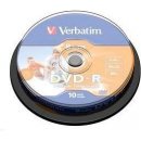 Verbatim DVD-R 1,4GB 4x, Printable, mini 8cm, cakebox, 10ks (43573)