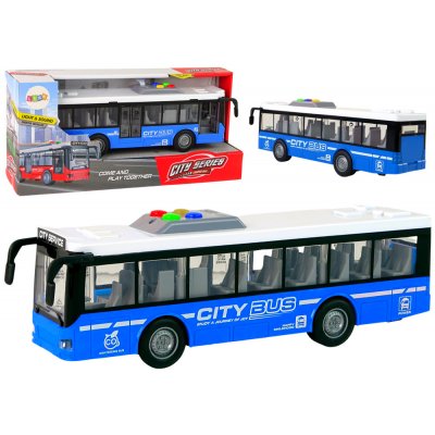Lamps Autobus na setrvačník modrý 31 x 10 x 7 cm