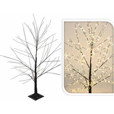 H&S Decoration Christmas Tree 480 LED PLASTAL Černá 120 cm
