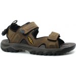 Keen pánské sandály Targhee III Open Toe Sandal Men Bison/Mulch – Zboží Dáma