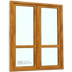 Kömmerling balkonové dveře 70 AD s příčkou O+OS klapačka pravé winchester/bílá 150 x 200 cm jednostranná klika + madýlko + PVC rám – Hledejceny.cz