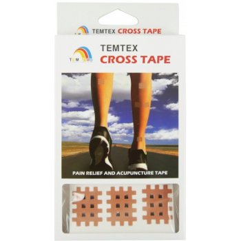 Temtex Cross Tape béžová 3,6cm x 2,8cm 120 ks