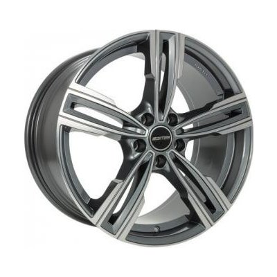 GMP Reven 8x18 5x120 ET43 anthracite diamond – Sleviste.cz