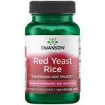 Swanson Red Yeast Rice 60 ks vegetariánská kapsle 600 mg – Hledejceny.cz