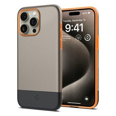 Spigen Style Armor MagSafe ochranný Apple iPhone 15 Pro alpine zlaté – Hledejceny.cz