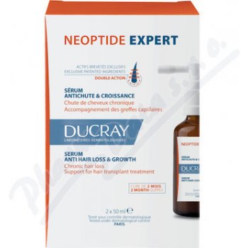 DUCRAY Neoptide Expert Sérum proti vypadávání vlasů & růst 2 x 50 ml