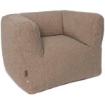 JOLLEIN Křeslo dětské Beanbag Teddy Warm Sand – Zboží Dáma