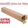 KREDO Obaly kartonový tubus extra pevný 160 x 160 x 1100 mm 5VVL