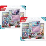 Pokémon TCG Stellar Crown 3-Pack Blister booster – Zboží Dáma
