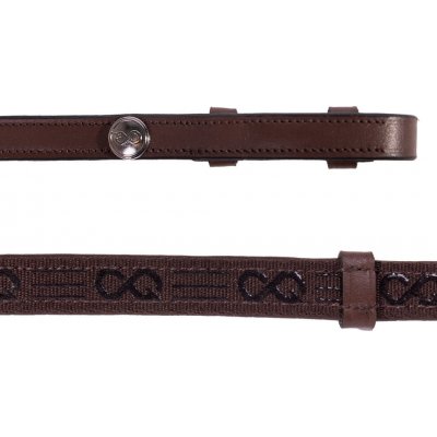 PresTeq Otěže se zarážkami hnědé – Zboží Dáma