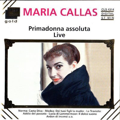 Callas Maria - Primadonna Assoluta Live CD