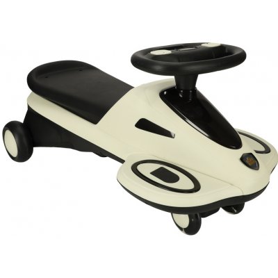 Kik Gravitační svítící LED kolečka s hudbou hrající 74cm béžová/černá – Zboží Dáma