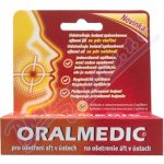 Oralmedic roztok k léčbě aftů v ústech 2 aplikátory 2 x 0,2 ml – Hledejceny.cz