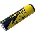 LiitoKala Baterie Ni-26 AA Ni-MH 1.2V 2600mAh – Zboží Dáma