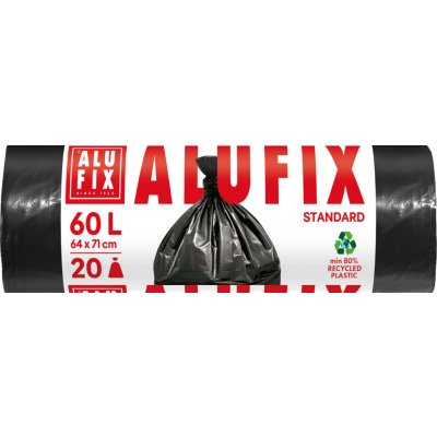 Alufix Pytle Standard 60l 15µm 20ks černé – Zboží Mobilmania