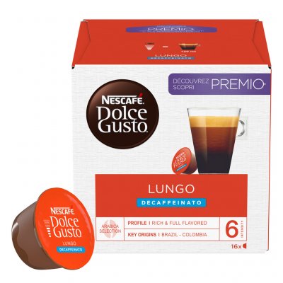 Nescafé Dolce Gusto Lungo Decaffeinato 16 ks – Sleviste.cz