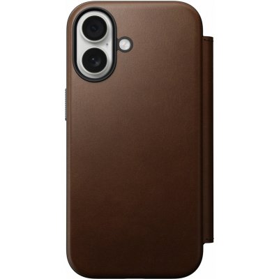 Nomad Modern Leather Folio Brown iPhone 17 NM014209858 – Zboží Živě
