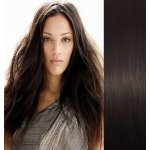 Clip in vlasy 53cm 100% lidské REMY PŘÍRODNÍ ČERNÁ – Zboží Dáma