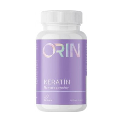 ORIN Keratin pro suché a poškozené vlasy 60 kapslí – Hledejceny.cz