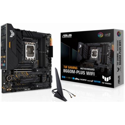 Asus TUF GAMING B660M-PLUS WIFI 90MB1AZ0-M1EAY0 – Hledejceny.cz