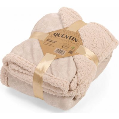 TEXFACE Deka embosovaná+beránek smetanová 140x200 – Zbozi.Blesk.cz