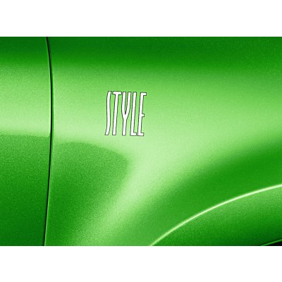 Boční nápis STYLE pro vozy ŠKODA original 1Z0853431B PI2 | Zboží Auto