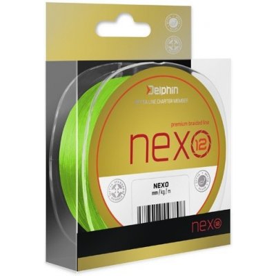 Delphin NEXO 12 fluo zelená 1300 m 0,16 mm 24,2 lbs – Zboží Mobilmania