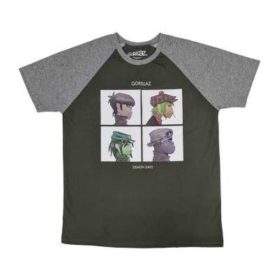 Gorillaz Raglan T-shirt: Demon Days – Hledejceny.cz