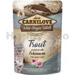 Carnilove Cat Pouch Trout Enriched & Echinacea 85 g – Hledejceny.cz