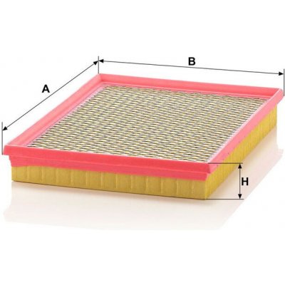 MANN-FILTER Vzduchový filtr MANN C2975 (MF C2975) – Hledejceny.cz