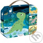 JANOD v kufříku Dinosauři 4v1 6,9,12,16 dílků – Hledejceny.cz