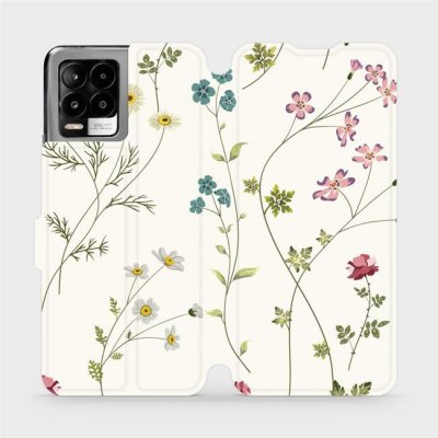 Mobiwear - Realme 8 - MD03S Tenké rostlinky s květy – Zboží Živě